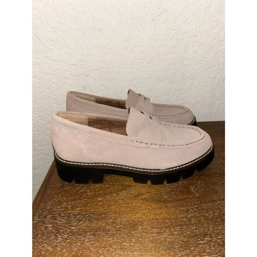 House of Harlow 1960 Gunner Platform Chunky Loafer Shoes
